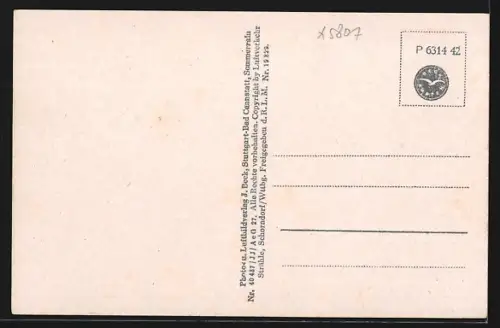 AK Ohrdruf i. Thür., Flugzeugaufnahme des Ortes