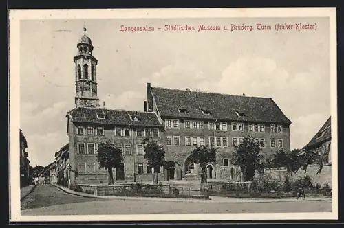 AK Langensalza, Städtisches Museum, Brüderg. Turm