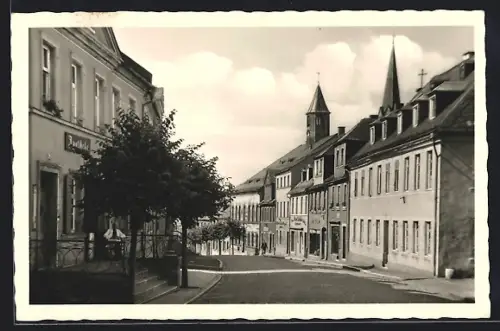 AK Münchberg, Blick in die Ludwigstrasse