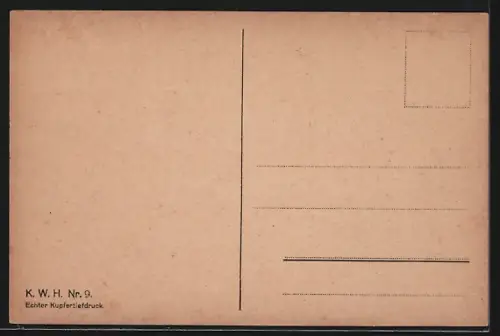 AK Hamburg-Neustadt, Alsterpartie mit Lombardsbrücke