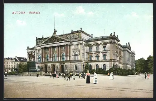 AK Hamburg-Altona, Rathaus