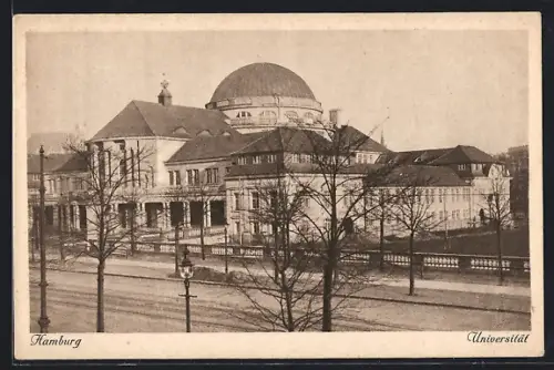 AK Hamburg-Rotherbaum, an der Universität