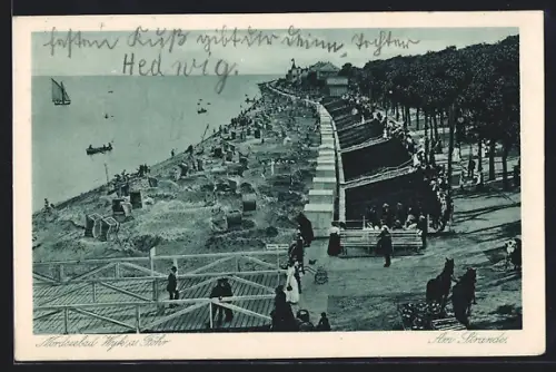 AK Wyk a. Föhr, Partei am Strand