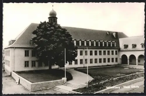 AK Münchberg /Ofr., Blick auf die Neue Schule
