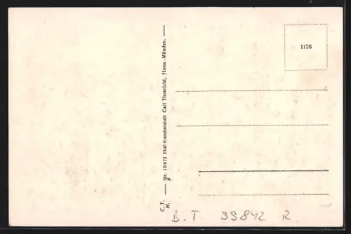 AK Bad Thal, Ortsansicht von der Tropfsteinhöhle