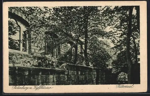 AK Rotenburg a. Kyffhäuser, Blick auf den Rittersaal