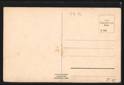 AK Rotenburg a. Kyffhäuser, Blick auf den Rittersaal