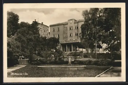 AK Mittweida i. Sa., Blick auf die Fachschule