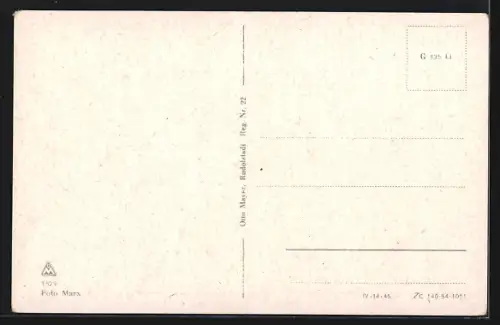 AK Georgenthal /Thür., Ortsansicht vom Zigeunerweg