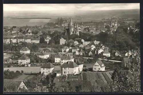 AK Arnstadt, Gesamtansicht aus der Vogelschau
