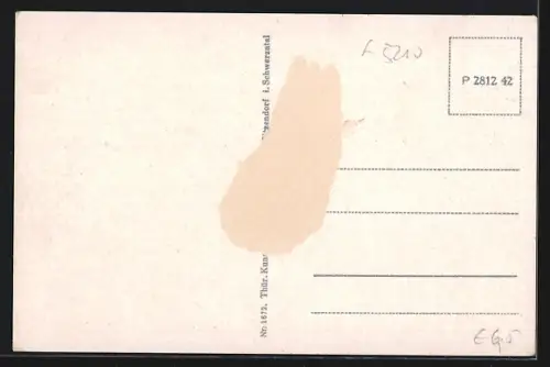 AK Arnstadt, An der alten Stadtmauer