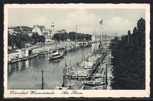 AK Warnemünde, Partie am Strom