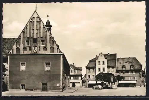 AK Buttstädt /Thür., Rathaus am Markt