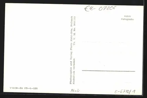 AK Neustadt-Orla, Gesamtansicht mit Kirche