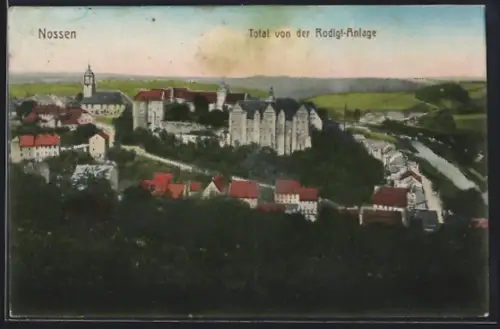 AK Nossen, Totalansicht von der Rodigt-Anlage