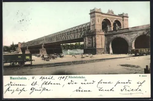 AK Mannheim, Rheinbrücke