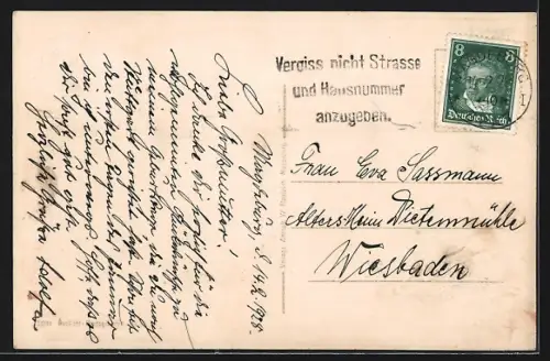 AK Magdeburg, Elbansicht mit Dom