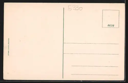 AK Königswinter, Teilansicht und Drachenfels mit Boot Königswinter