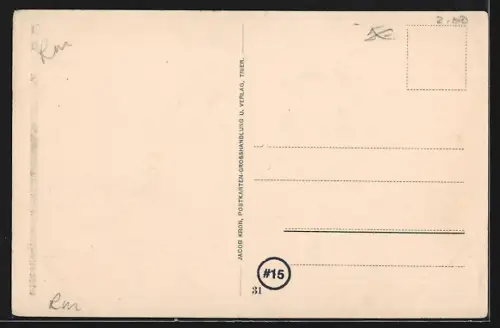 AK Trier, Blick auf den Domstein