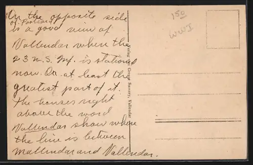 AK Vallendar, Teilansicht mit Bahngleis