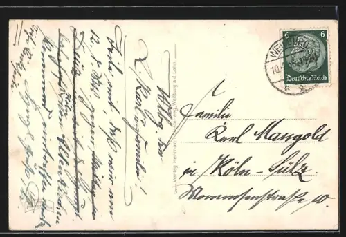 AK Weilburg, Blick vom Odersbacherweg