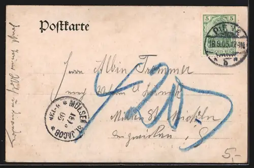 AK Pirna a. d. Elbe, Elbpartie mit Dampfer