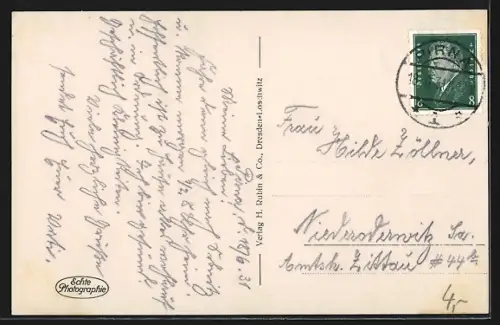 AK Pirna, Stadtpanorama