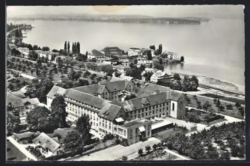 AK Münsterlingen, Blick auf das Kantonsspital aus der Vogelschau