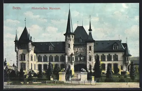 AK Bern, Blick auf das historische Museum