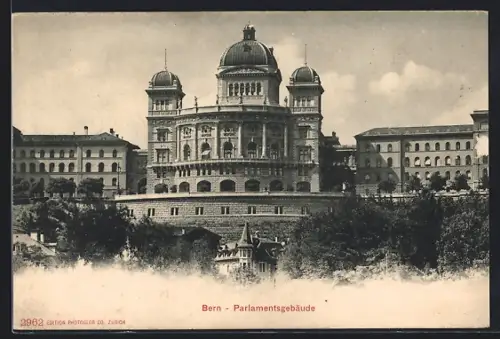 AK Bern, Blick auf das Parlamentsgebäude