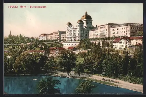 AK Bern, Blick auf den Bundespalast