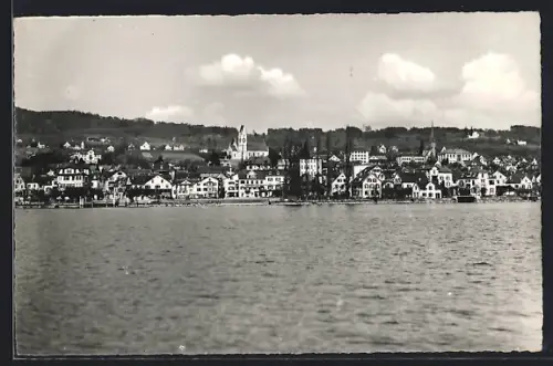 AK Männedorf, Panorama vom Wasser aus