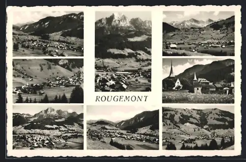 AK Rougemont, Vué générale, vues partielles