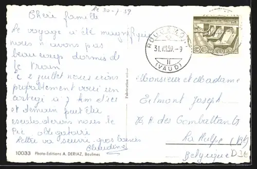 AK Rougemont, Vué générale, vues partielles