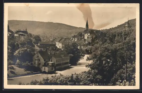AK Baden, Partie an der Limmat