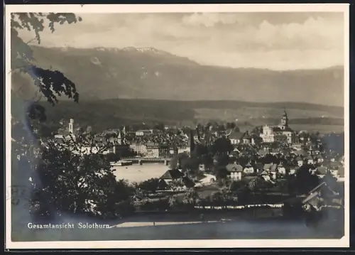 AK Solothurn, Gesamtansicht mit Kirche