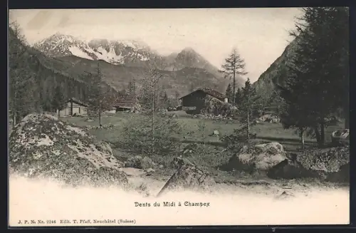 AK Champex, Dents du Midi a Champex