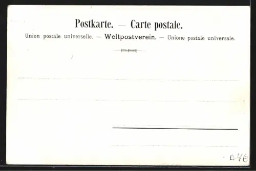 AK Adelboden, Panorama mit Strassenpartie