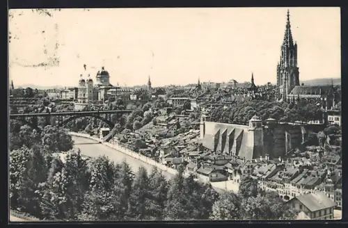 AK Bern, Münster und Bundespalast