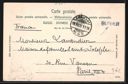 AK Vevey, La Promenade