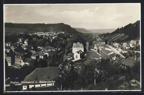 AK Baden, Goldwand und Bäderviertel