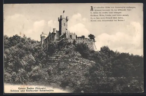 AK Baden, Schloss und Restaurant Schartenfels