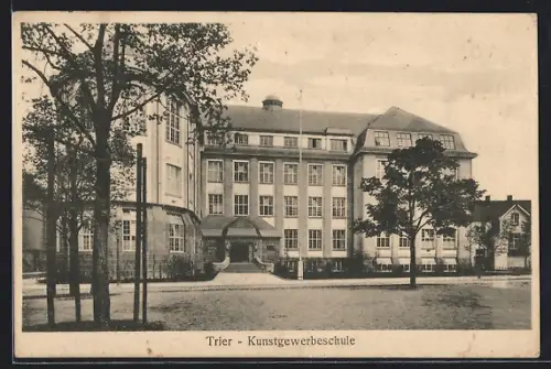 AK Trier, Partie vor der Kunstgewerbeschule