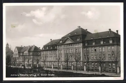 AK Ulm a. D., Artillerie-Kaserne in der Sedan-Strasse