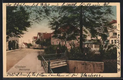 AK Uffenheim, Strassenpartie Hedwigsruh
