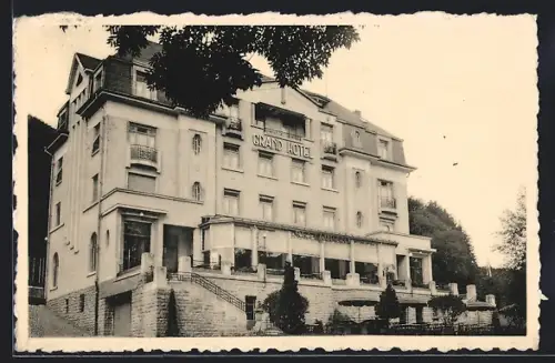 AK Echternach, Grand Hotel Albert Wengler, Route de Diekirch
