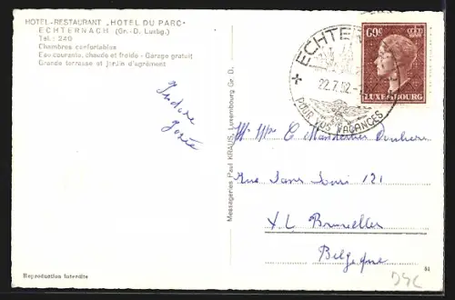 AK Echternach, Hotel du Parc