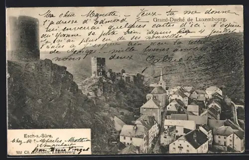 AK Esch-s.-Sûre, Vue partielle