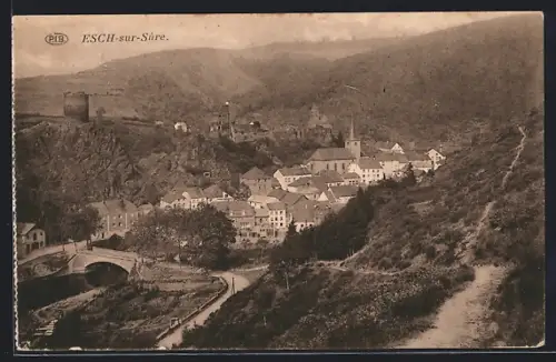 AK Esch-sur-Sûre, Vue Générale
