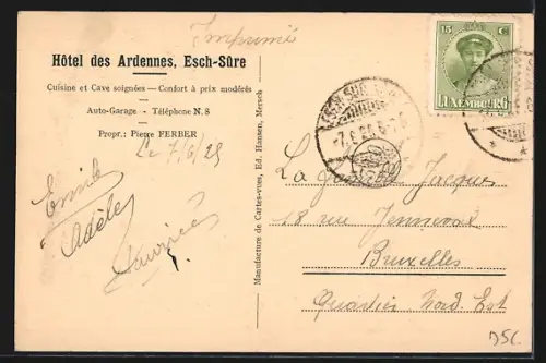 AK Esch-s-Sûre, Panorama